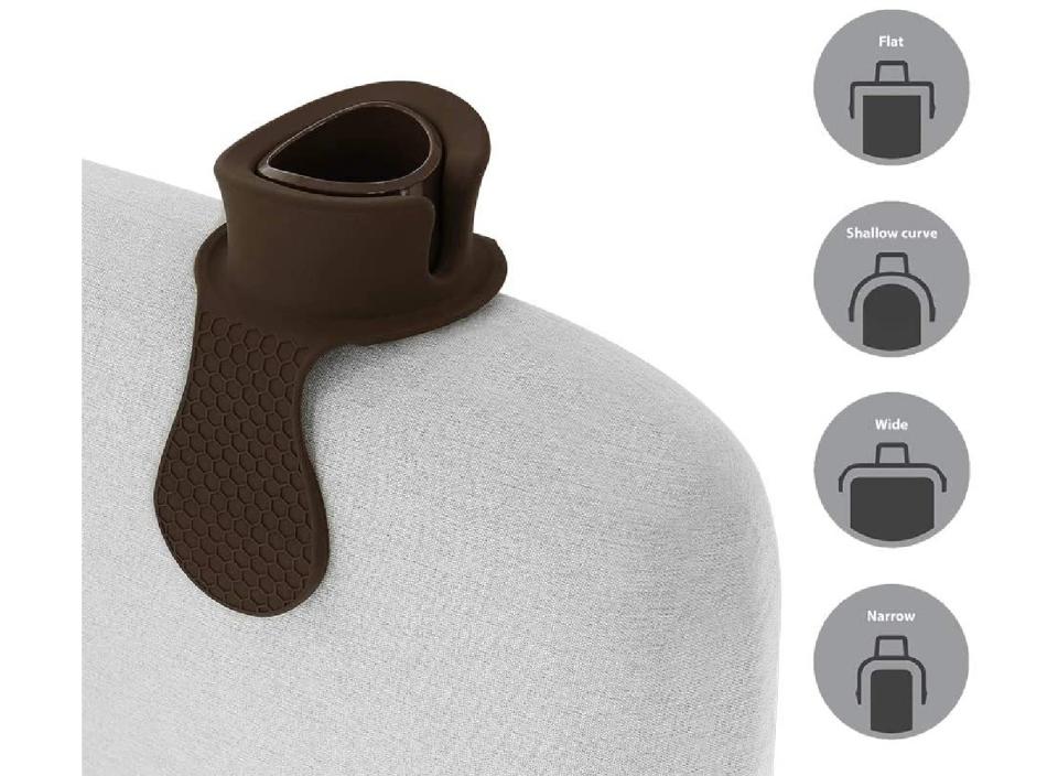 This cup holder features an anti-slip design to prevent spills. (Source: Amazon)
