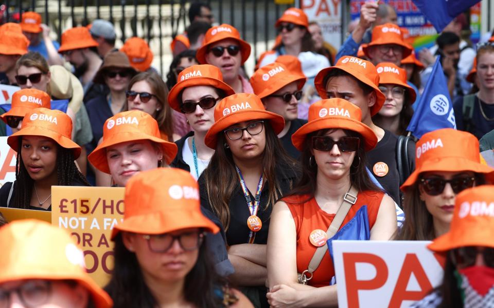 The latest junior doctors' strike is the 11th to take place in 20 months