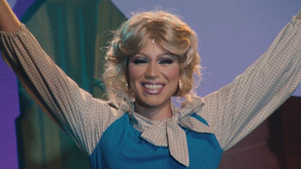 Noah Galvin in drag as Joan in Joan, Still.