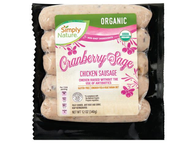 Simply Nature Cranberry Sage Chicken Sausage