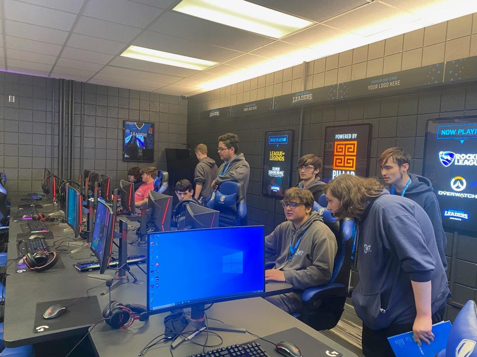 Students enjoyed checking out the Esports Arena, another field in software development as well as an entertainment.