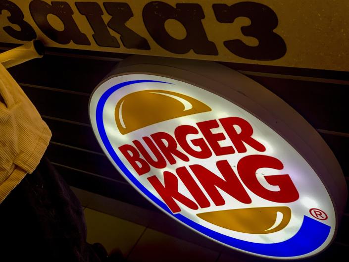 Russia burger king