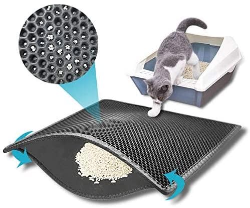 kaxionage cat litter mat