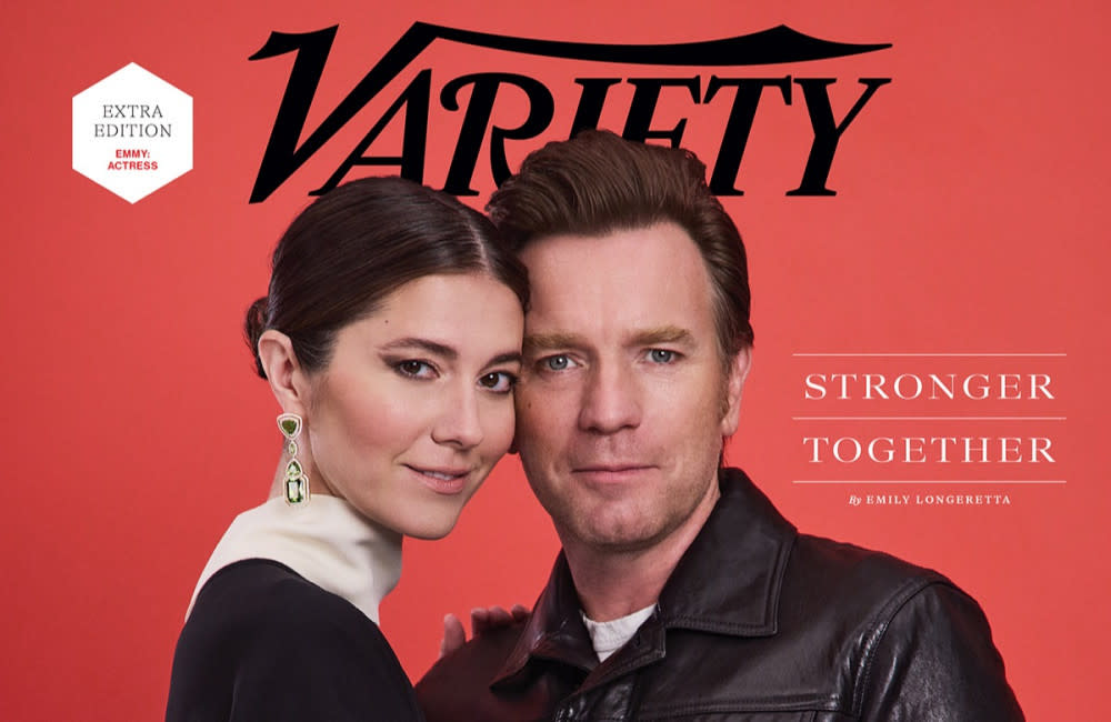 Ewan McGregor and his wife Mary Elizabeth Winstead cover Variety magazine credit:Bang Showbiz