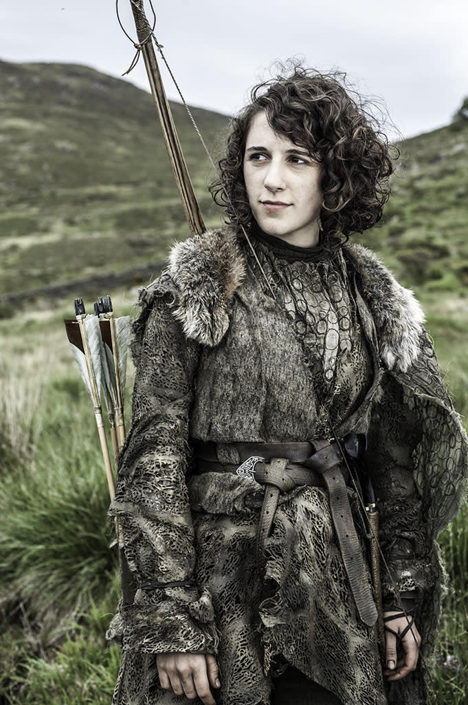 Ellie Kendrick in the "Game of Thrones" Season 3 episode, "Dark Wings, Dark Words."