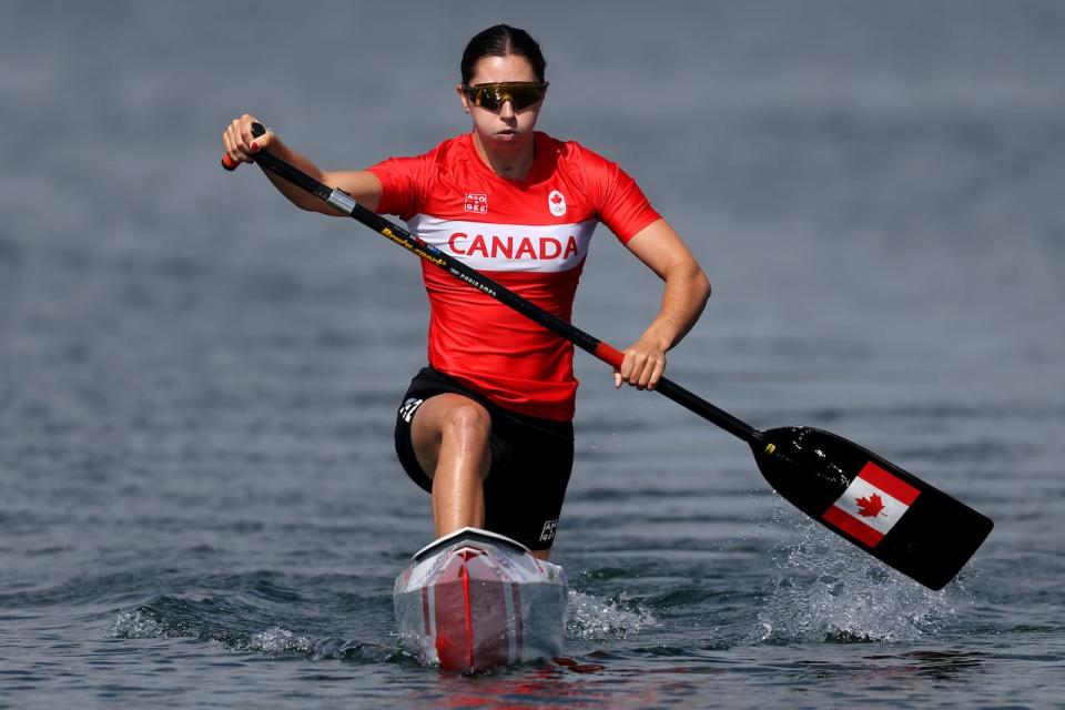 Katie Vincent wins Olympic title in women's canoe 200m for Canada's