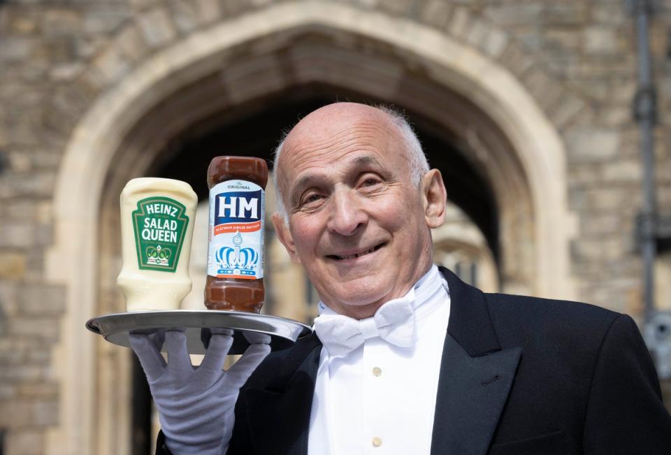 Heinz implementó diseños conmemorativos por el jubileo de platino de la reina (PA)