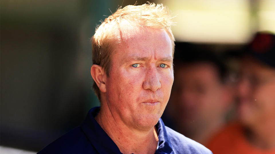 Roosters coach Trent Robinson (pictured) has been fined $10,000 for his comments about the Bunker after his team's loss. (Getty Images)