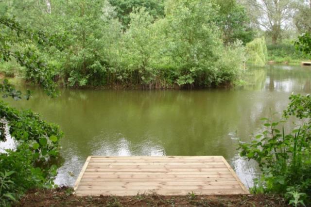 Fishing platforms could help disabled anglers and those feeding
