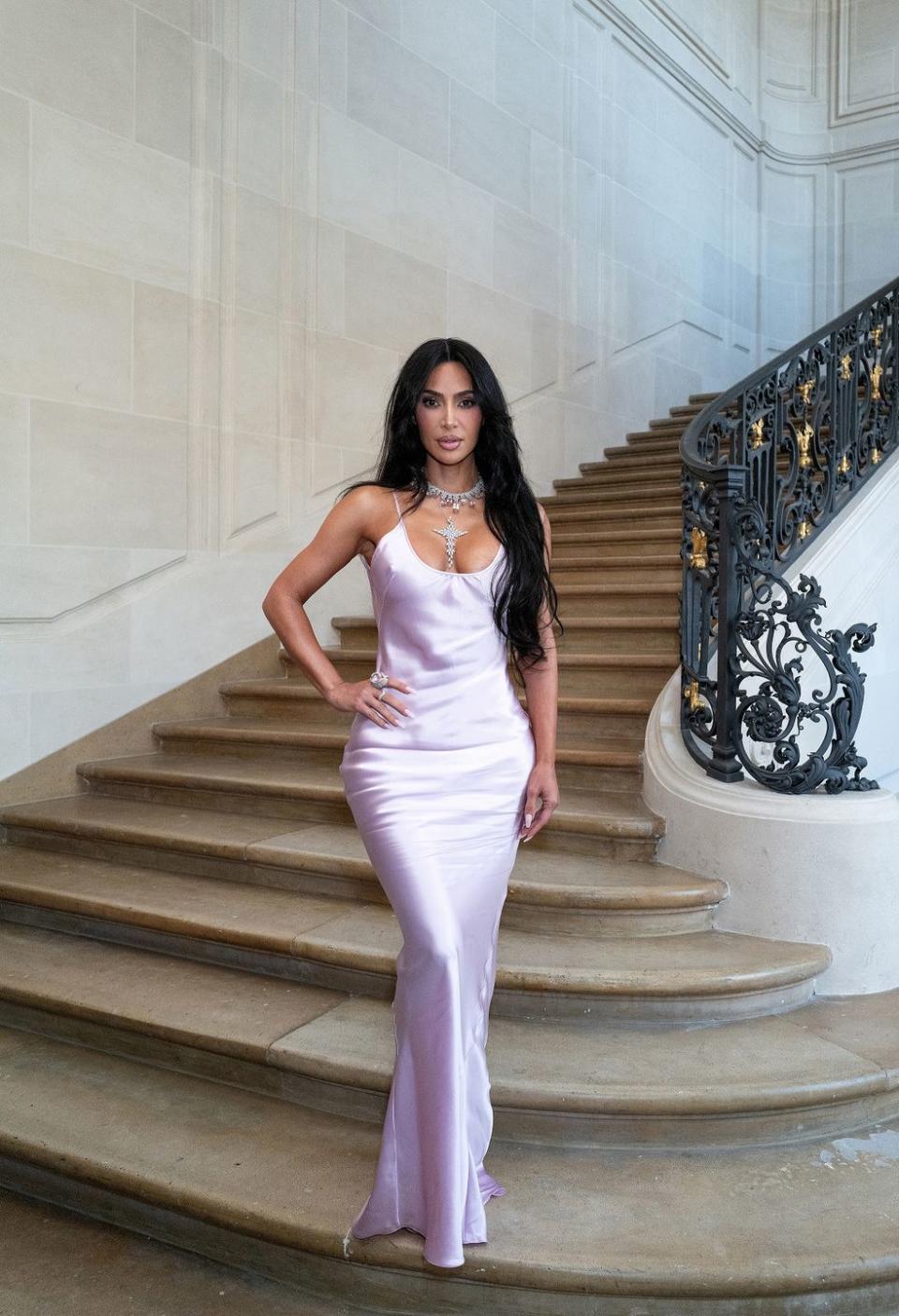 kim kardashian at paris fashion week 2023