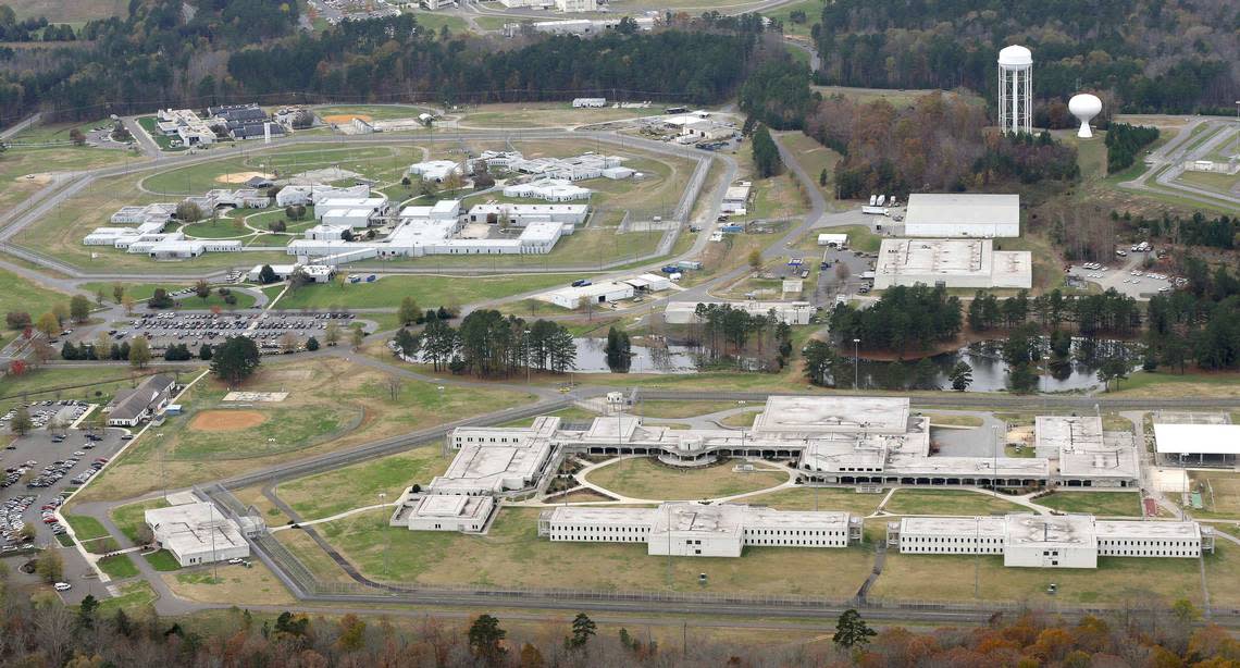 The Butner Federal Correctional Complex is shown in this Wednesday, Nov. 18, 2015 aerial photo in Butner, N.C.