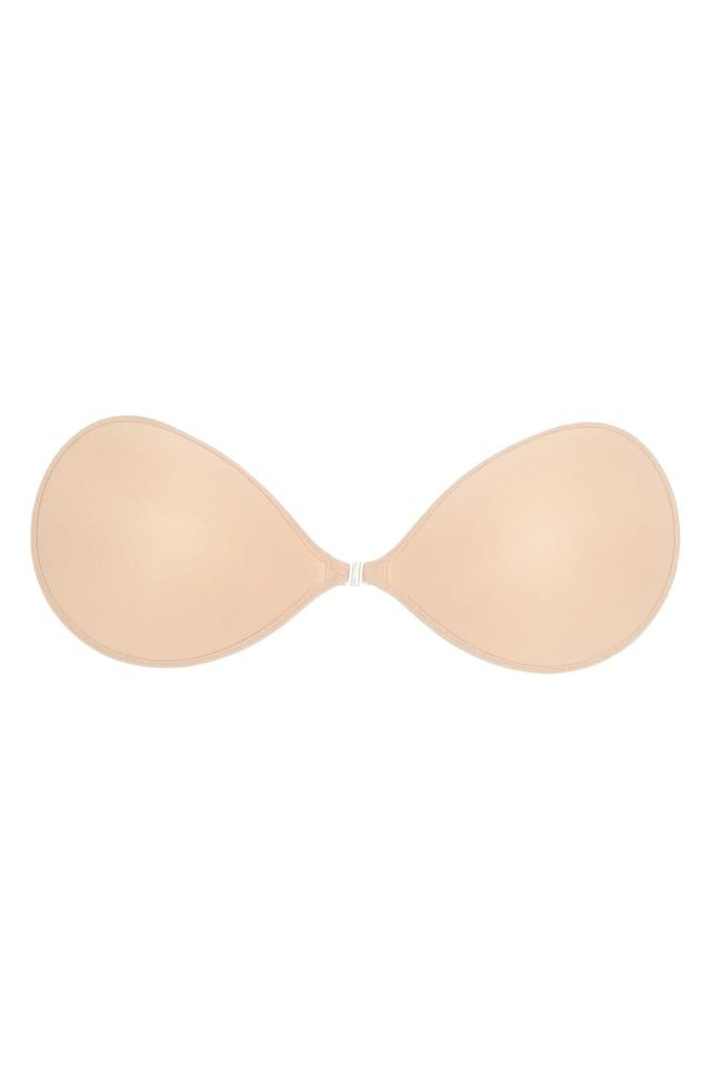 Harper - Seamless Push Up Clear Strap Stick On Bra