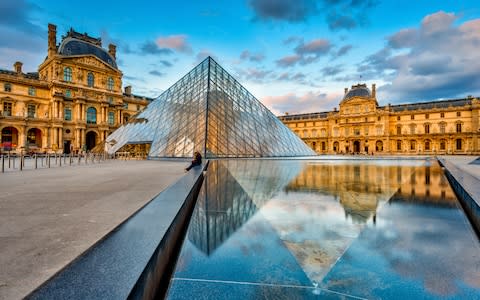 the louvre, paris - Credit: Getty