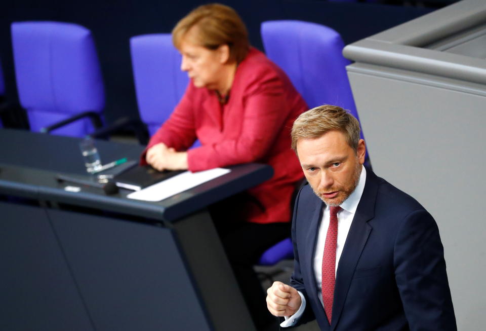 Christian Lindner kritisierte das Vorgehen von Bund und Ländern (Bild: Reuters/Fabrizio Bensch)