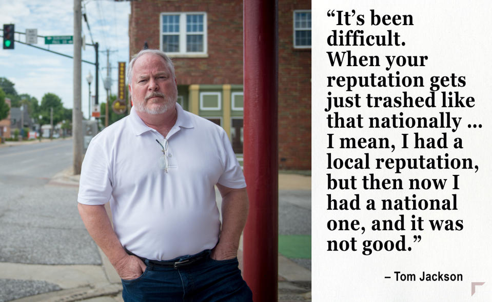 Former Ferguson Police Chief Tom Jackson. (Photo: Michael Thomas for Yahoo News)