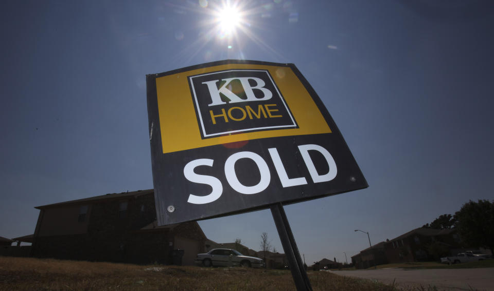 KB Home earnings will be a highlight of the investing schedule on Wednesday. (AP Photo/LM Otero, File)