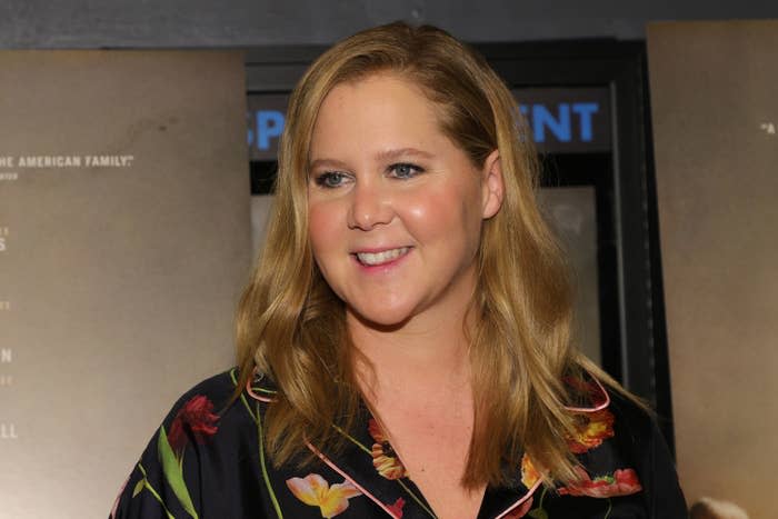 Amy Schumer smiling