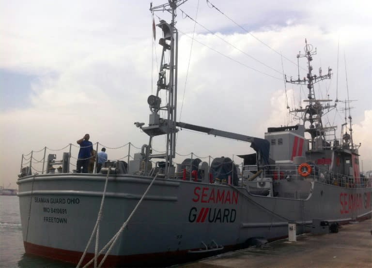 India's coast guard intercepted the Seaman Guard Ohio anti-piracy ship off the coast of Tuticorin in 2013