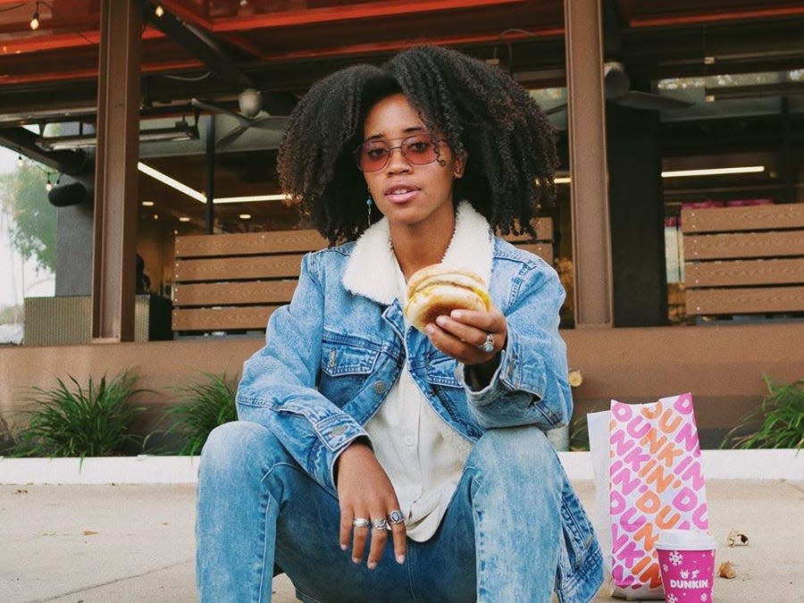 Ariana Offray - Dunkin campaign - Micro influencer