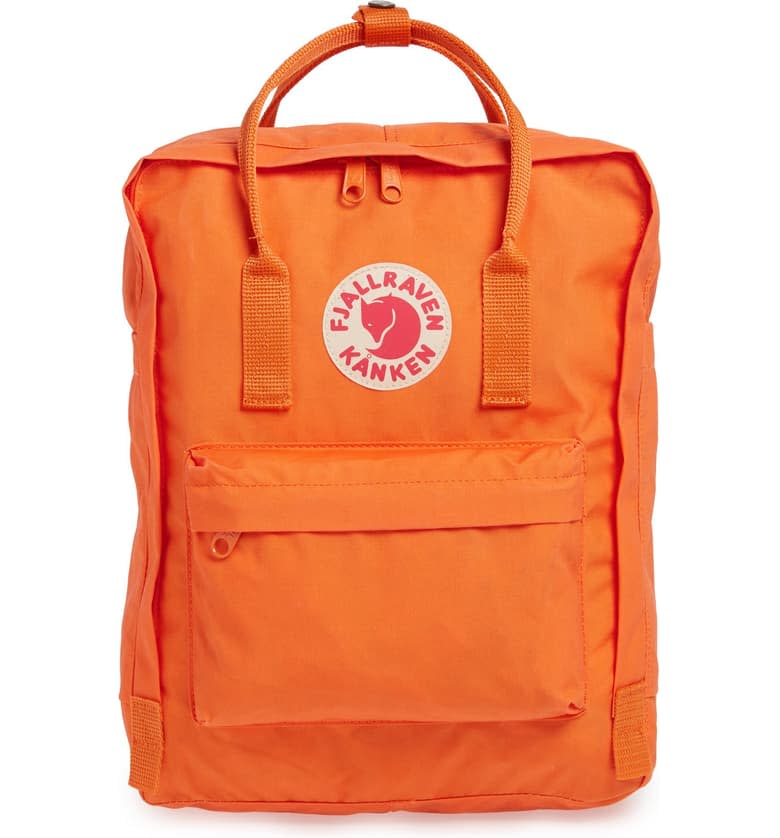 Fjällräven Kånken Water Resistant Backpack in burnt orange