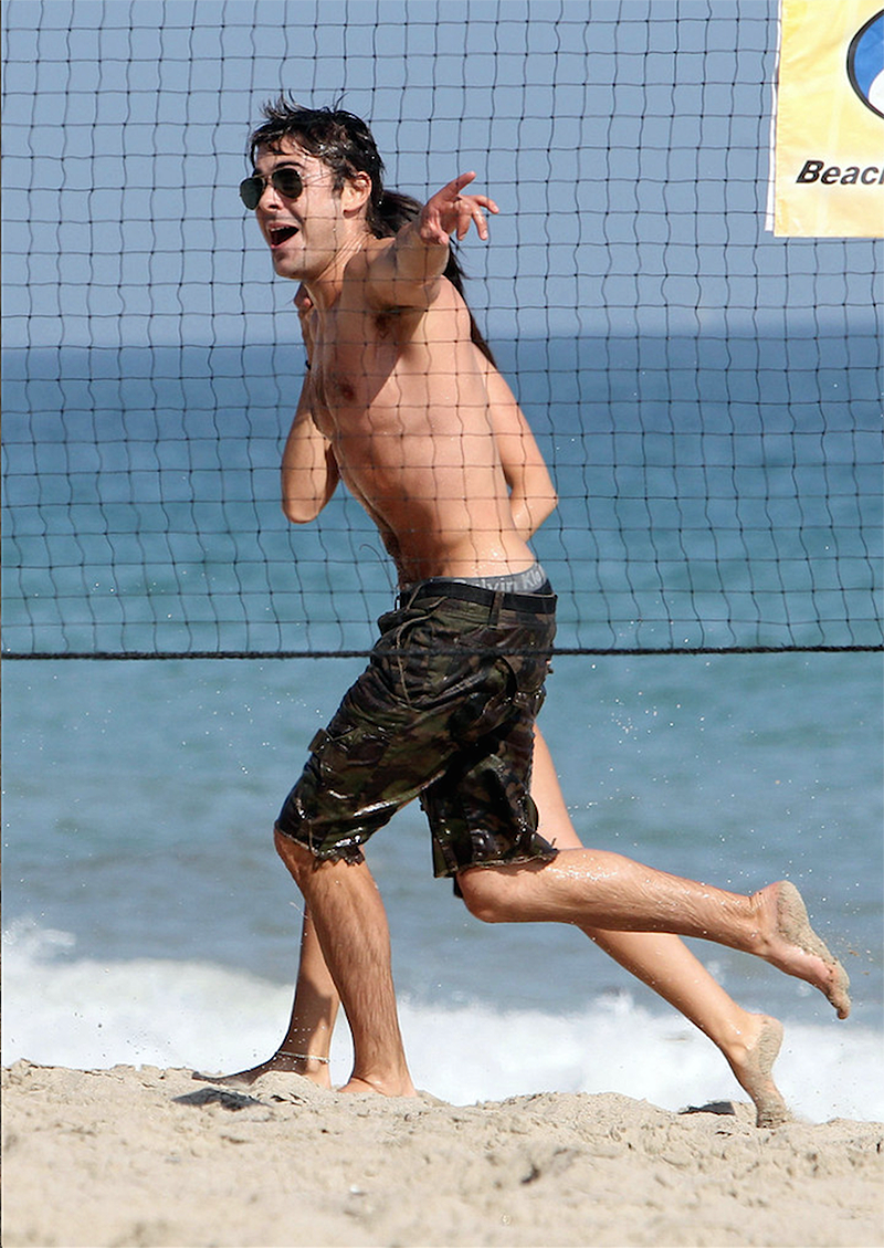 <p>This is Zac enjoying some beach volleyball.</p>