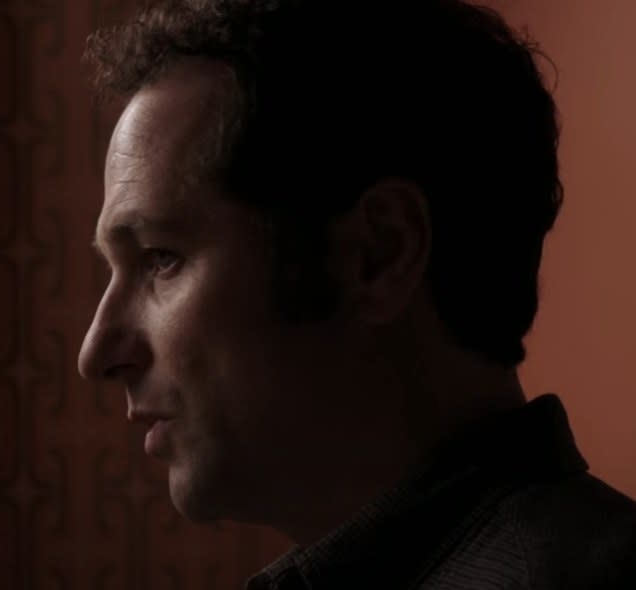 Matthew Rhys as Philip Jennings talking to his wife