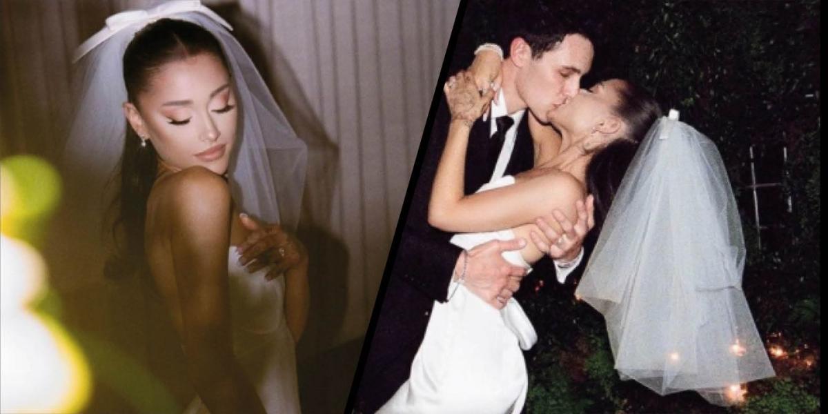 Heres Why You Loved Ariana Grandes Wedding Dress 