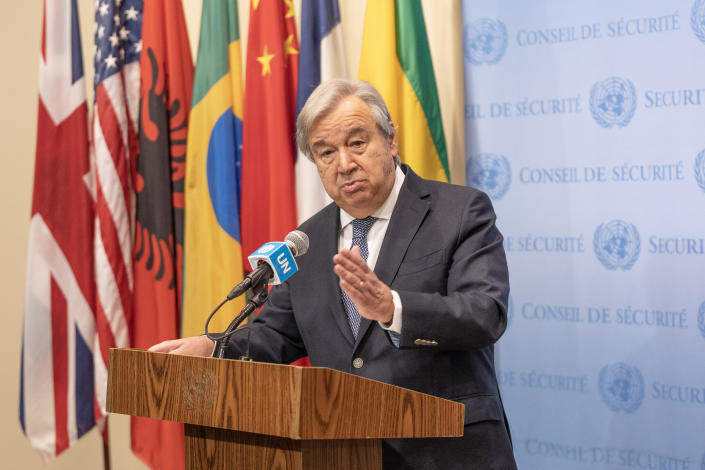 U.N. Secretary-General António Guterres 