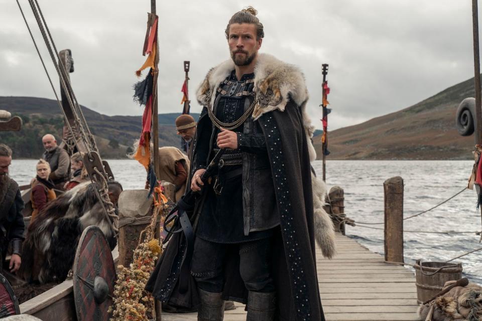 vikings valhalla l to r leo suter as harald in vikings valhalla cr bernard walshnetflix © 2021