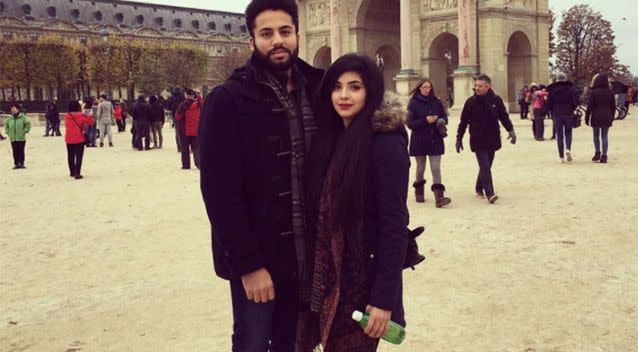 Ayesha and Saleem were starting their lives together as parents. Source: Go Fund Me