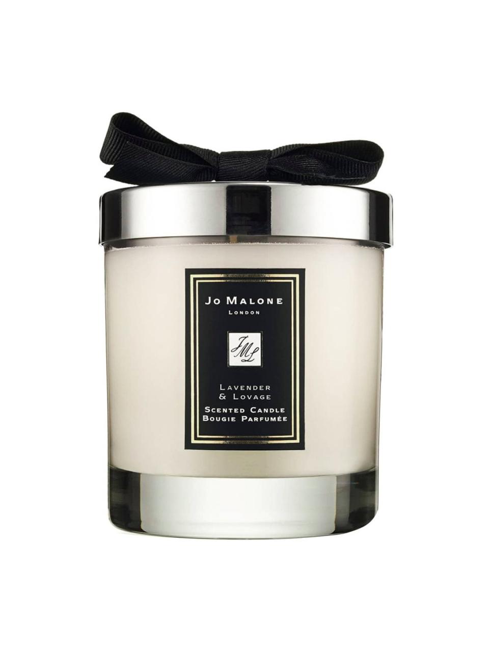 A Luxe Lavender-Scented Candle