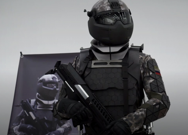 Dieser Anzug ist gegen alles gewappnet. (Bild: Screenshot rostec.ru)