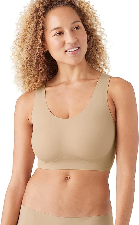 TRUE&CO True Body Lift Scoop Neck Bra - Black, Full Cup