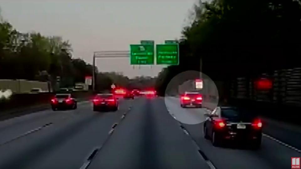 Drivers Exchange Gunfire On Georgia Interstate