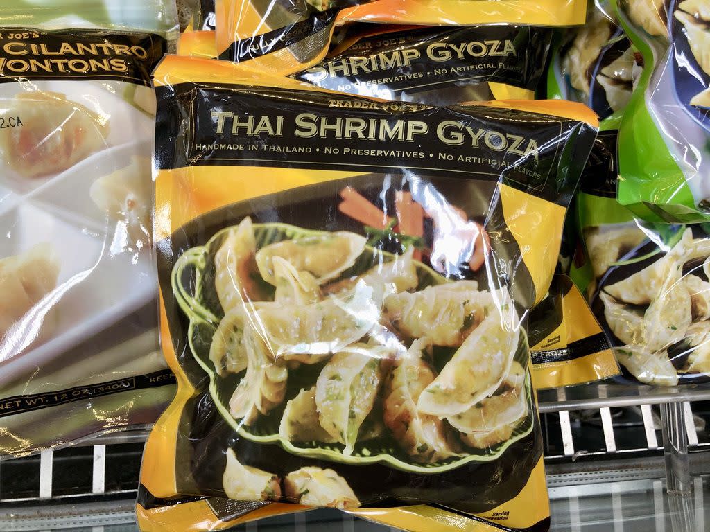 Trader Joe's Thai Shrimp Gyozas