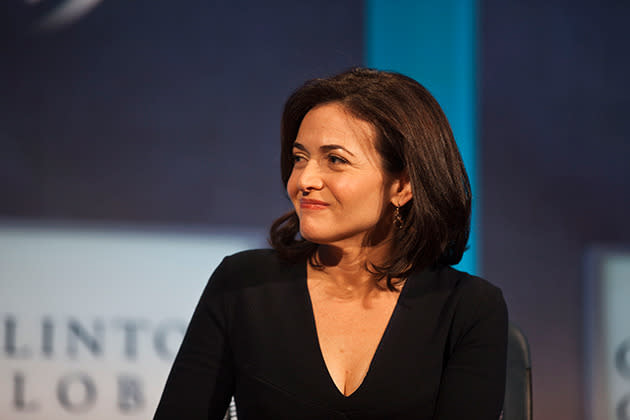 Sheryl Sandberg.