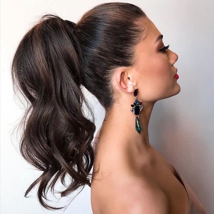 Glam Ponytail