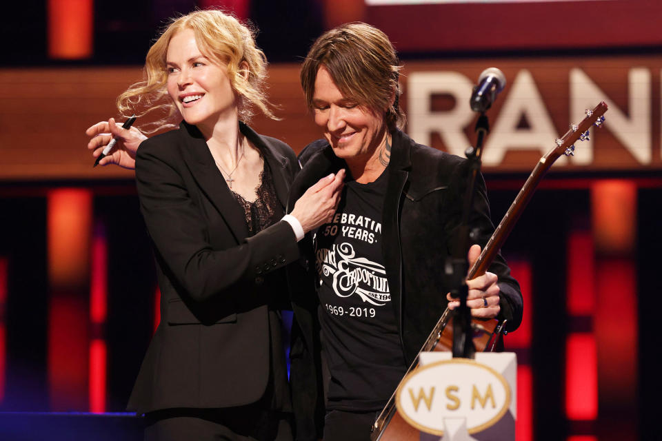 <p>Nicole Kidman and Keith Urban attend Loretta Lynn's Friends: Hometown Rising Benefit Concert in Nashville on Sept. 13.</p>