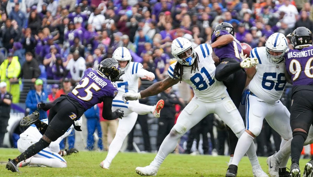 Ravens fall to Colts, 22-19, in overtime and suffer first loss of the  season