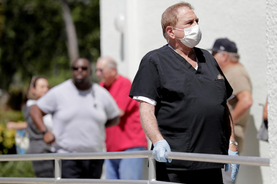 This polling station in Delray Beach, Florida, was made available after some precincts in Palm Beach County were unable to open on March 17 after poll workers did not report to work. (Photo: ASSOCIATED PRESS)