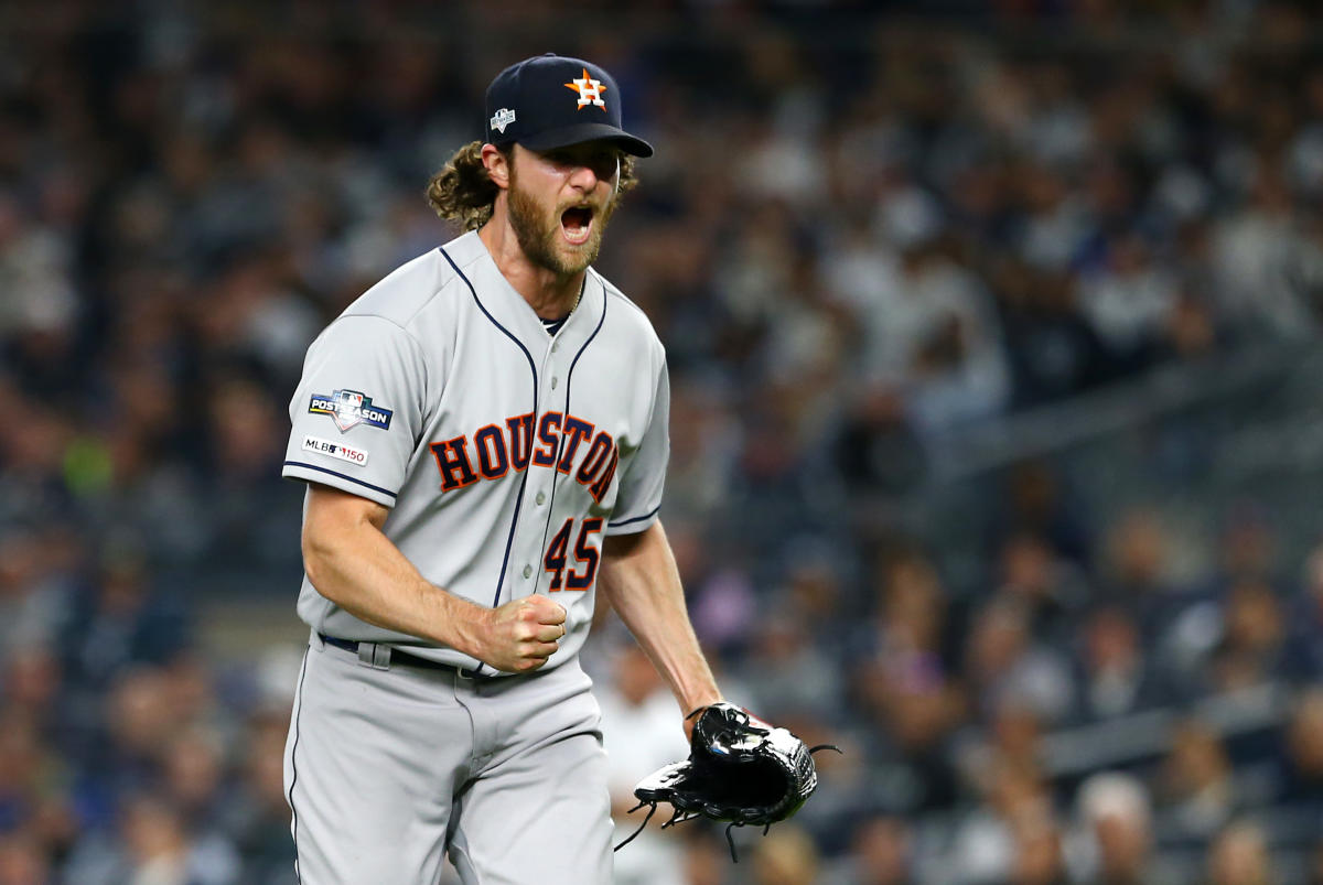 ALCS: Astros' Gerrit Cole shuts down Yankees for 2-1 series lead 