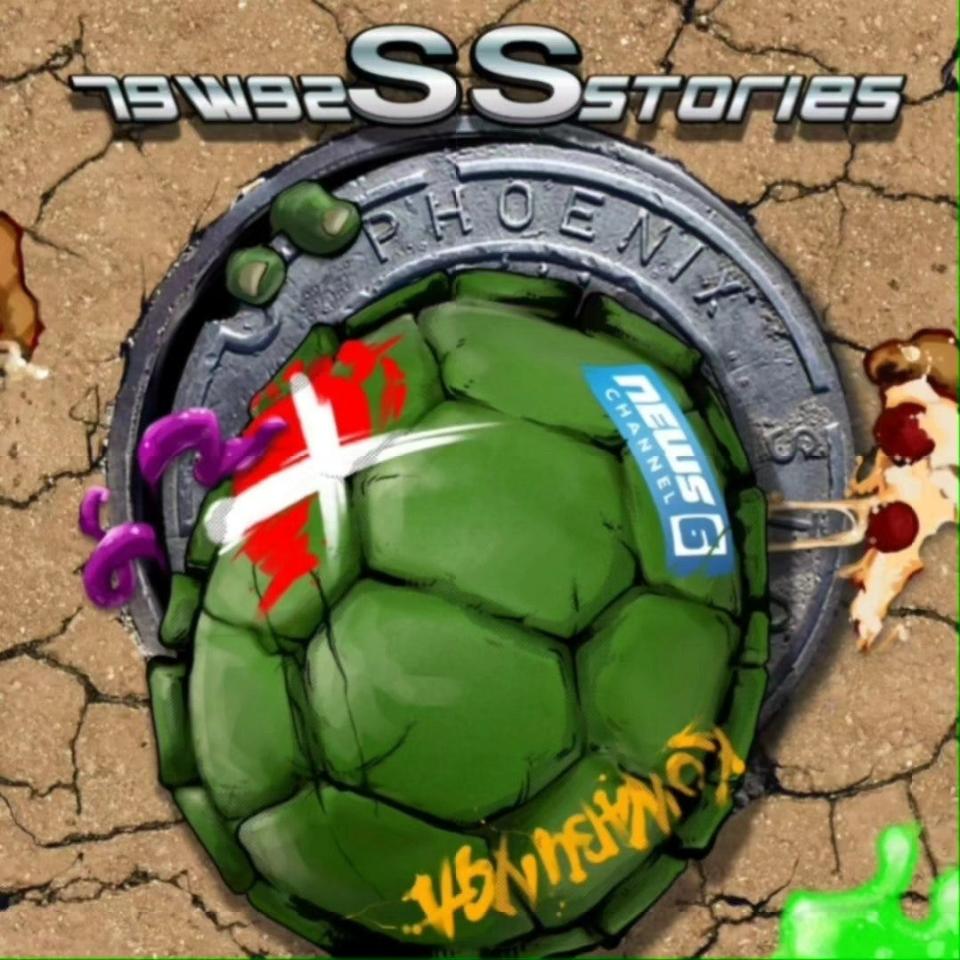 Teek Hall "Sewer Stories" album art