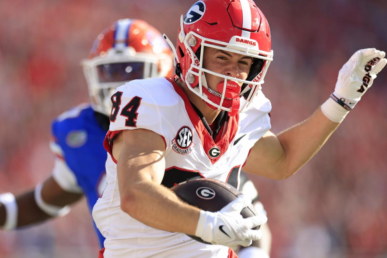 Georgia Bulldogs wide receiver Ladd McConkey