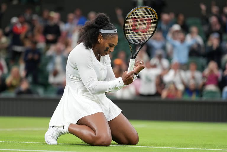 Serena Williams said goodbye to Wimbledon 2022 with a fall at the premiere, in her first match after a year without playing