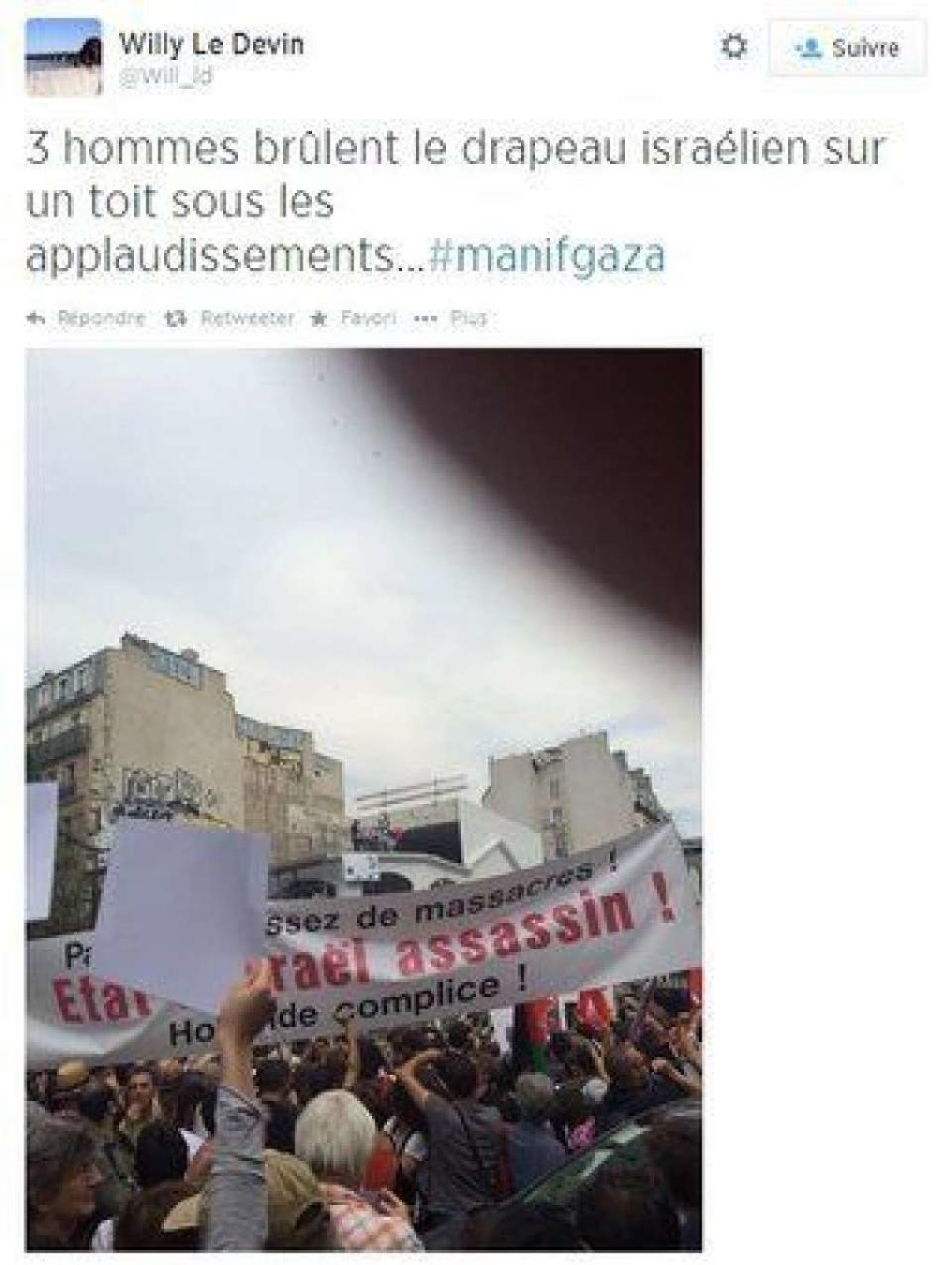 Manifestation pro-Gaza à Paris -