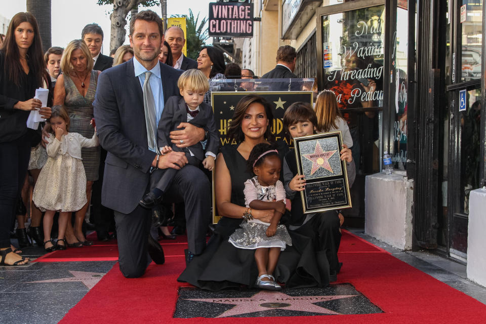 Mariska Hargitay, Peter Hermann Kids