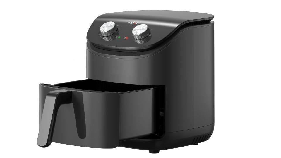 An  Instant Essentials 4 Quart Air Fryer on a transparent background