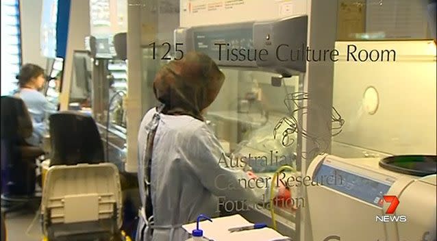The funding could help researchs trial drugs aimed at curing the deadly disease. Photo: 7 News