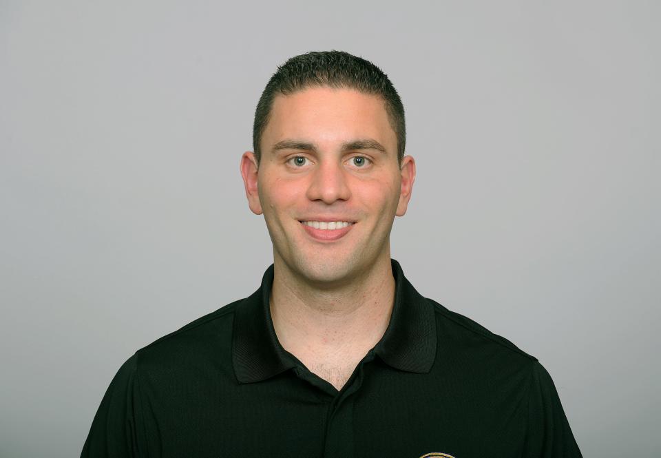 BALTIMORE, MD - CIRCA 2010:  In this handout image provided by the NFL , Matt Weiss of the Baltimore Ravens poses for his 2010 NFL headshot circa 2010 in Baltimore, Maryland.  ( Photo by NFL via Getty Images)