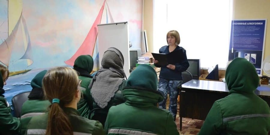 Prisoners in women's VC-2 of the Leningrad Oblast